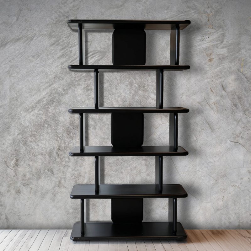 BlackMangoWoodBookshelf